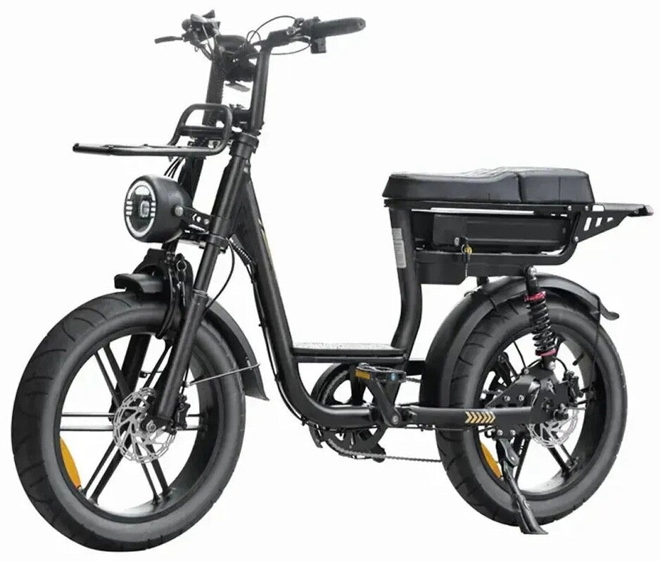 Qmwheel C28 (V20 Comfort) Fatbike Met Lage Instap | Gratis Alarm, Gps Tracker & Voorrekje | 5 Kleuren