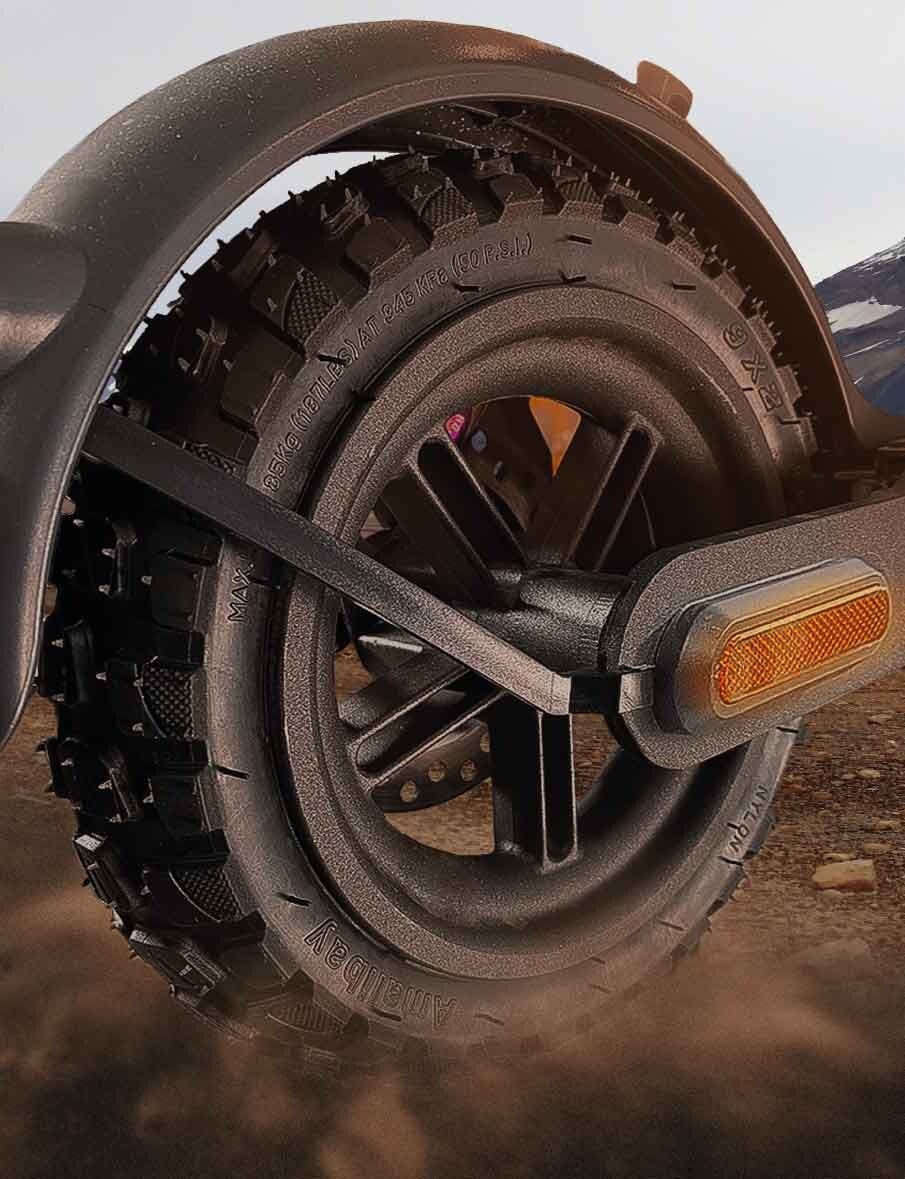 Stevige off-road buitenband Qmwheel of Xiaomi (look) elektrische step 8.5/9x2 inch