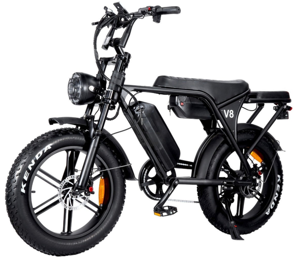 Ouxi V8 Max Dubbele Batterij | 20*4 inch | Actieradius tot 120 km | Met GRATIS alarm, GPS tracker & telefoonhouder
