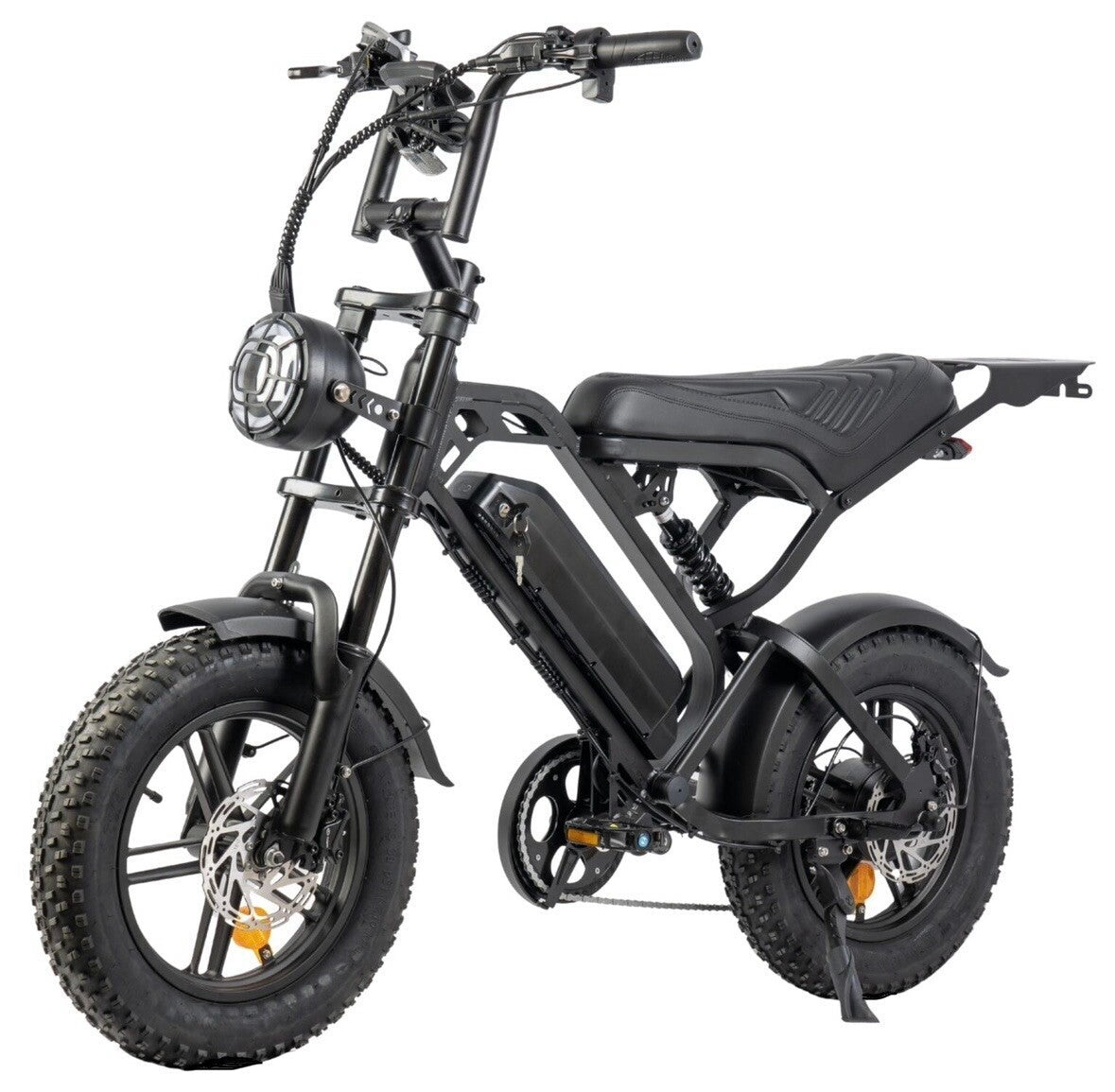 V20 MINI Fatbike | elektrische fiets met dikke banden 16 inch | actieradius tot 40 km | batterij 13ah | GRATIS alarm, GPS tracker, telefoonhouder & voorslot | 4 kleuren