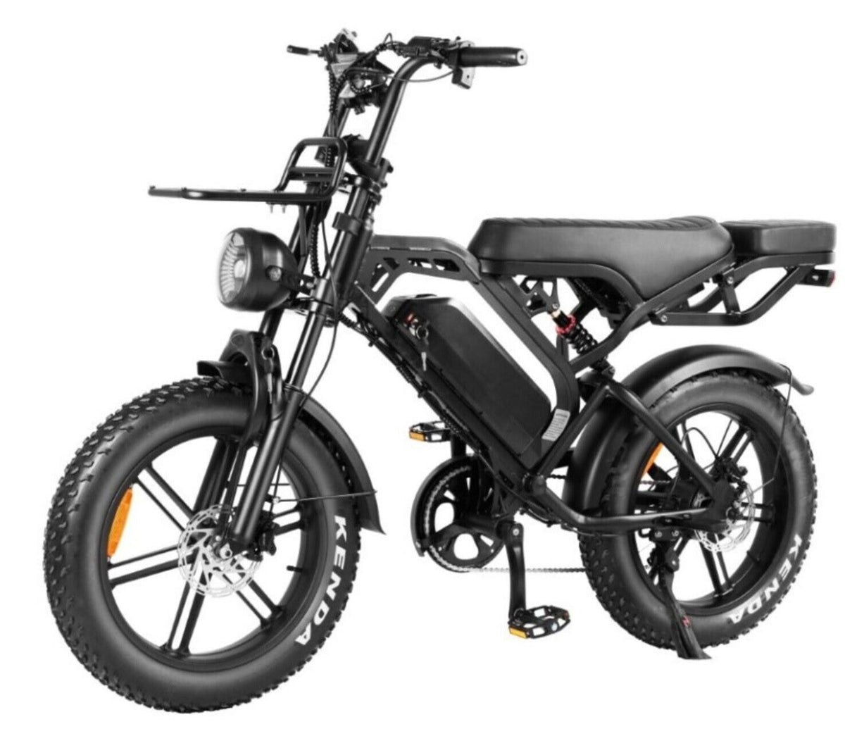 V20 PRO Fatbike | elektrische fiets met dikke banden 20 inch | actieradius tot 60-80 km | batterij 15ah