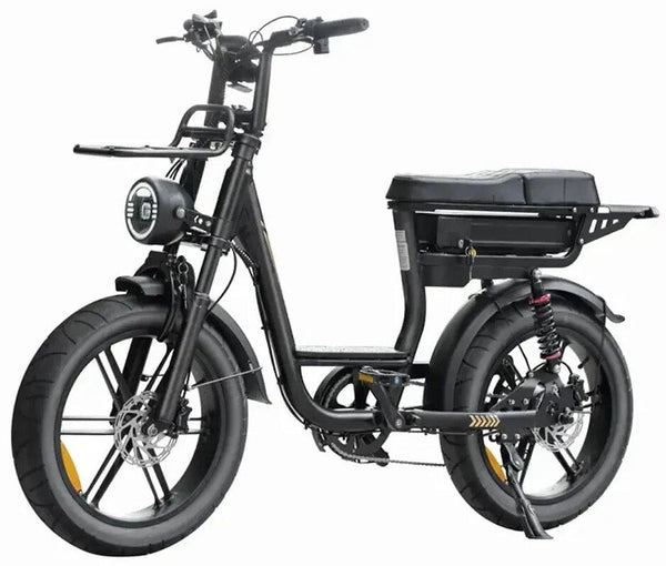 Qmwheel C28 (V20 Comfort) Fatbike Met Lage Instap | Gratis Alarm, Gps Tracker & Voorrekje | 5 Kleuren